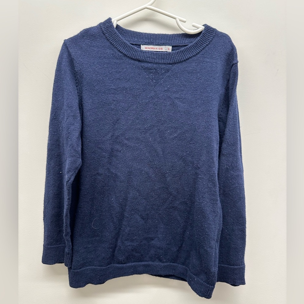 Boys size 5 monoptix kids sweaters.